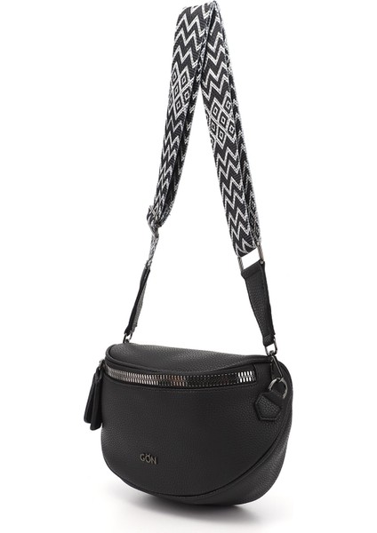 Kadın Siyah Uzun Askılı Omuz Çantası modelleri