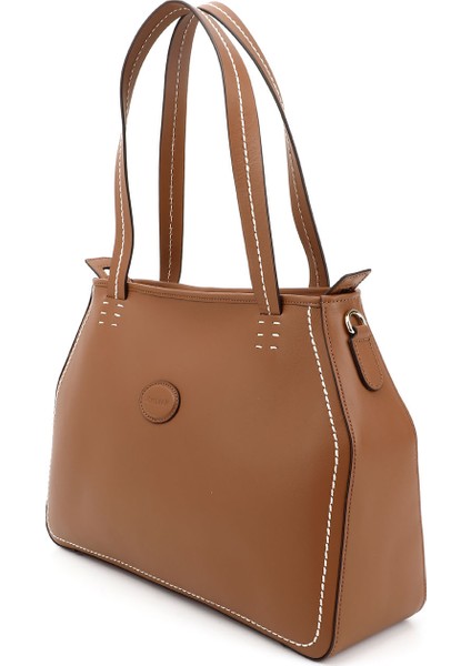 Kadın Taba Hakiki Deri El ve Omuz Çantası modelleri