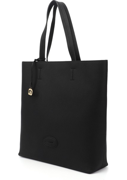 Kadın Siyah Floter Hakiki Deri El ve Omuz Çantası fırsatları