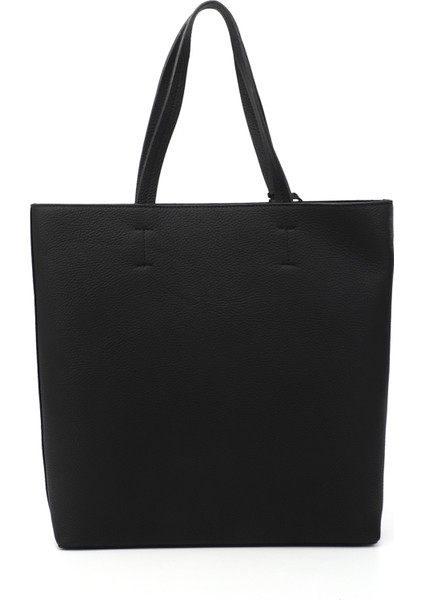 Kadın Siyah Floter Hakiki Deri El ve Omuz Çantası indirimleri