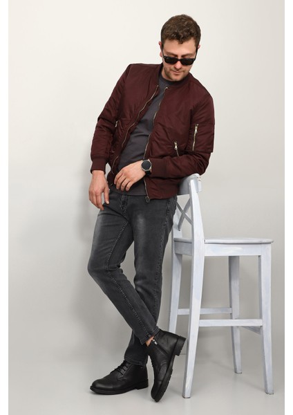 Erkek Siyah Floter Fermuarlı Hakiki Deri Klasik Bot fiyatları