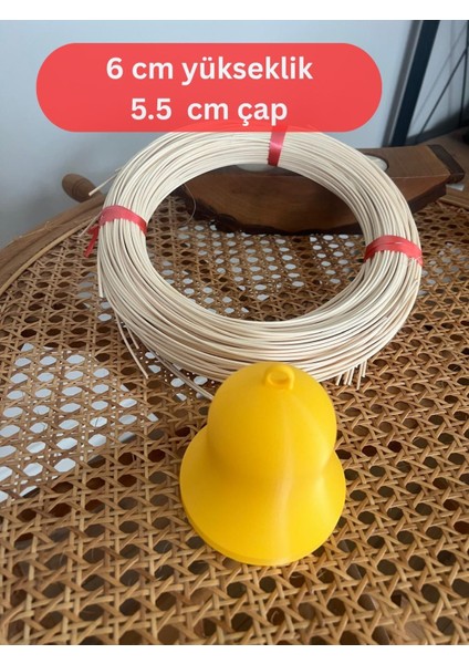 Rattan Için Çan Şeklinde Örme Kalıbı Seti, Yılbaşı Çanı, Avize, Aplik Kalıbı fiyatları