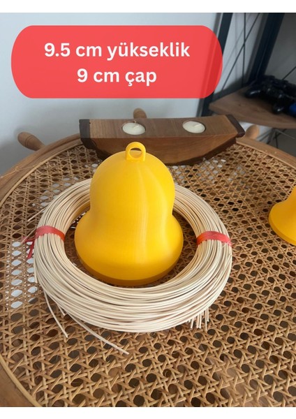 Rattan Için Çan Şeklinde Örme Kalıbı Seti, Yılbaşı Çanı, Avize, Aplik Kalıbı fırsatları
