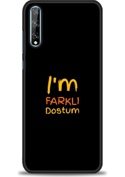 Huawei P Smart S Kılıf Hd Baskılı Kılıf + Nano Tam Kaplayan Ekran Koruyucu 399