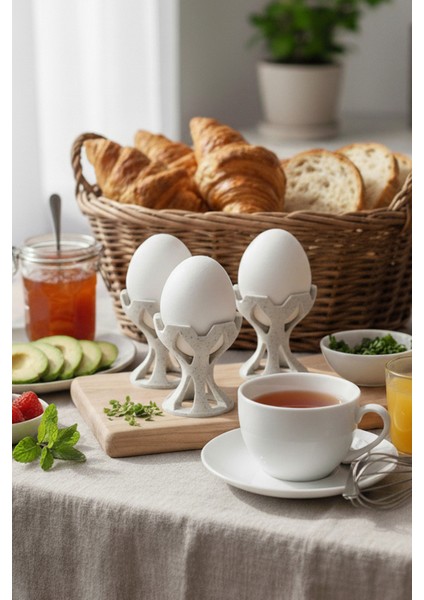 Taç Yumurtalık - Haşlanmış Yumurta Kabı - 3'lü Set