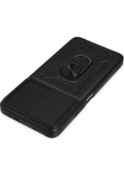 Xiaomi Poco X3 Gt Kılıf Pars Lens Yüzüklü Silikon - Siyah fırsatları