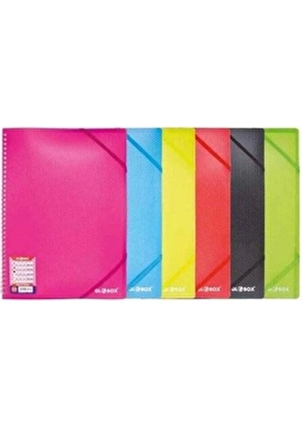 Spiralli Sunum Dosyası 30 Parça Siyah Renkli Kullanım İçin Uygun fiyatları