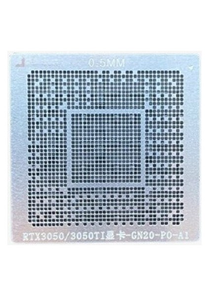 KALIP STENCİL RTX3050 RTX3050TI GN20-P0-A1 GN20-P1-A1 0.5 MM fiyatları