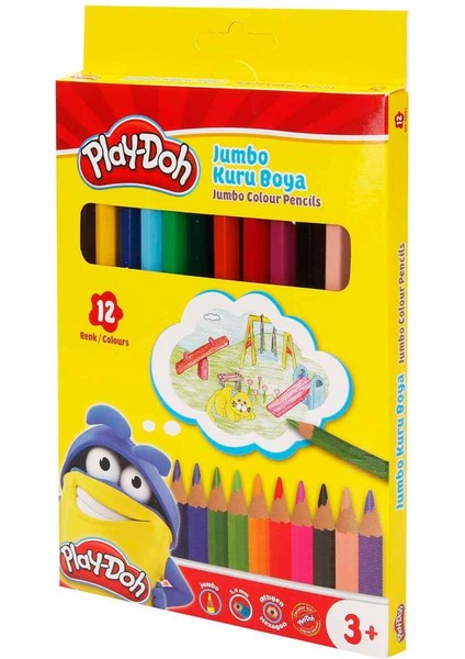 Jumbo Kuru Boya 12 Renk fiyatları