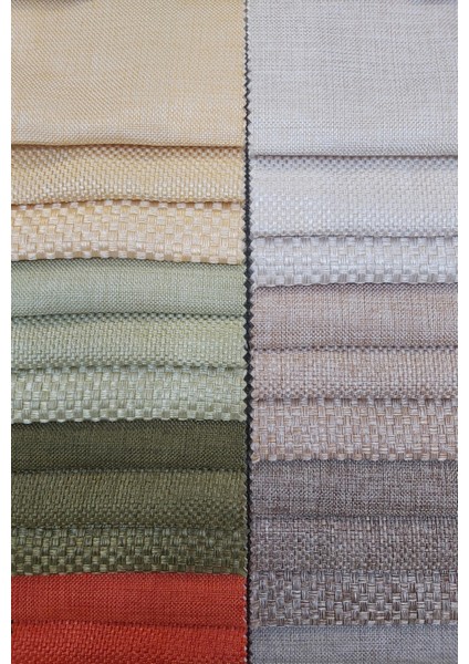 Hasır Dokulu Lüks Fon Perde Pilesiz Tek Kanat Koyu Gri