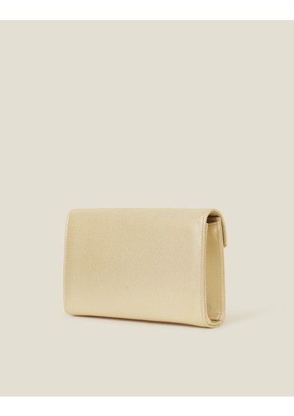 Mia Metalik Clutch Gold modelleri
