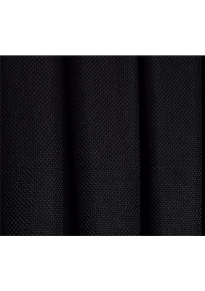 Hasır Dokulu Lüks Fon Perde Pilesiz Tek Kanat Siyah modelleri