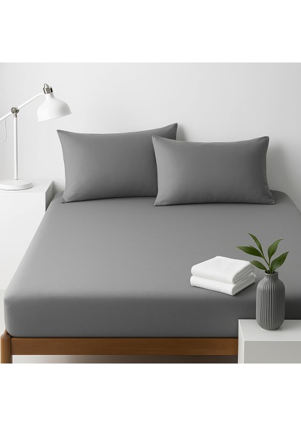 Lastikli Çarşaf Seti 53TEL ( Ebat Seçiniz Battal,çift,tek)