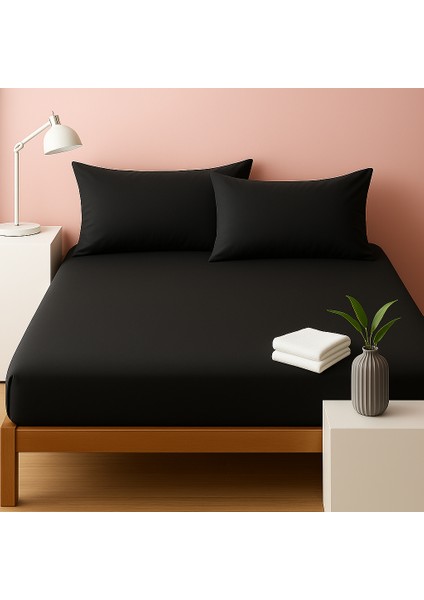 Lastikli Çarşaf Seti 53TEL ( Ebat Seçiniz Battal,çift,tek)