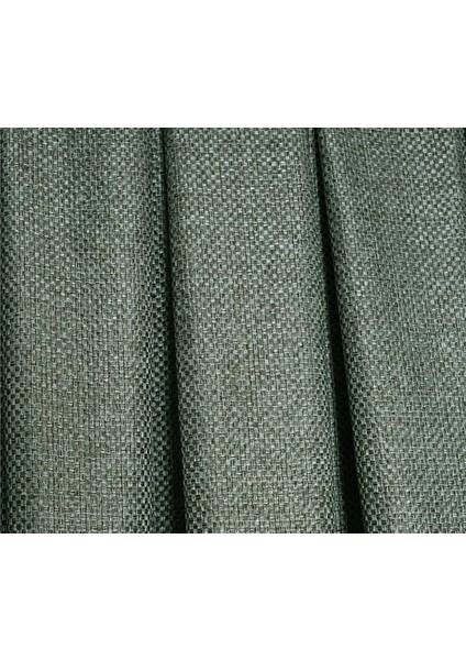 Hasır Dokulu Lüks Fon Perde Pilesiz Tek Kanat Gümüş Kahve fırsatları