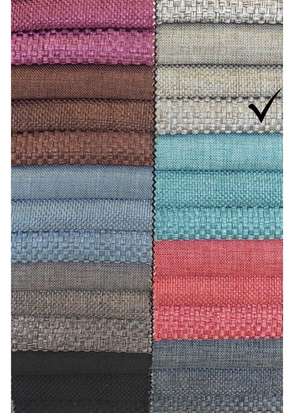 Hasır Dokulu Lüks Fon Perde Pilesiz Tek Kanat Gümüş Kahve indirimleri