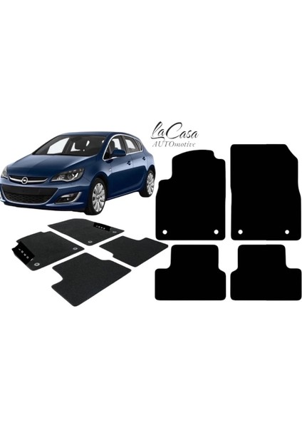 Opel Astra J Kasa ( 2010 ve Sonrası ) Uyumlu Lacasa Halı Paspas