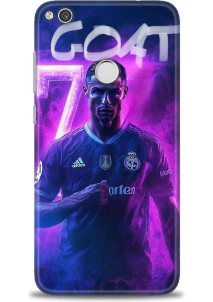 Huawei P9 Lite 2017 Kılıf Hd Baskılı Kılıf + Nano Tam Kaplayan Ekran Koruyucu 9