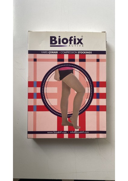 Biofix Külotlu Varis Çorabı Burnu Açık1 Numara