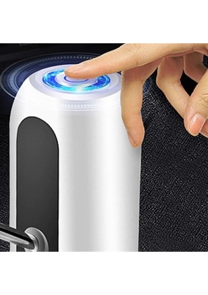 Şarjlı Damacana Su Pompası USB Şarjlı Ek Dokunuşla Kolay Kullanım