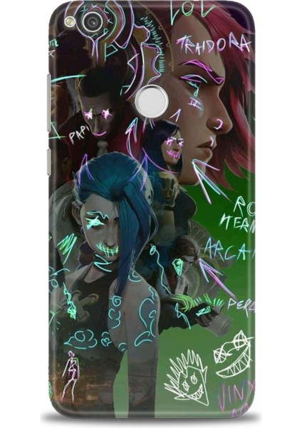 Huawei P9 Lite 2017 Kılıf Hd Baskılı Kılıf + Nano Tam Kaplayan Ekran Koruyucu 272