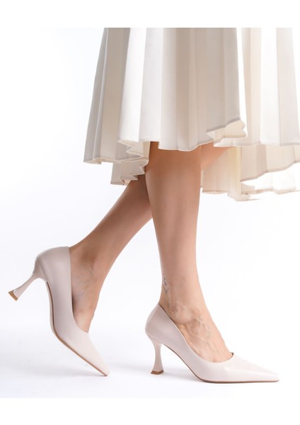 Modaserdem Cordelia Kadın Mat Bej Stiletto fiyatları