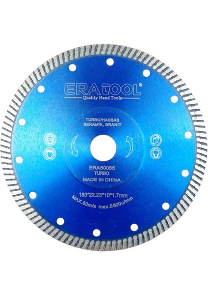 Fixonic Eratool ERA50081 115MM Hassas Ince Turbo Elmas Testere