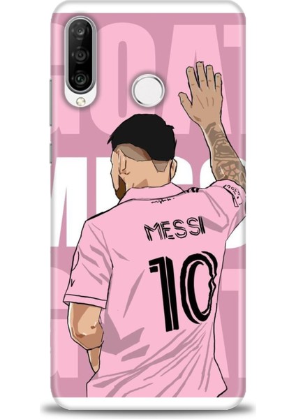 Huawei P30 Lite Kılıf Hd Baskılı Kılıf + Nano Tam Kaplayan Ekran Koruyucu 16