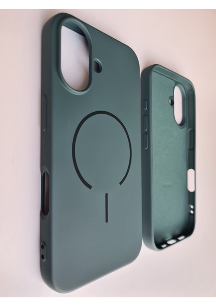 iPhone 16 Magsafe ile Uyumlu Yumuşak Soft Mükemmel Manyetik Esnek Lansman Silikon Kılıf modelleri