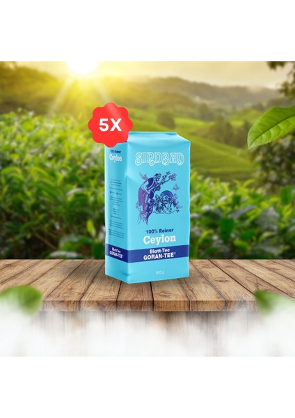 Goran Tee - Sindbad Çay 500G 5 Li Paket
