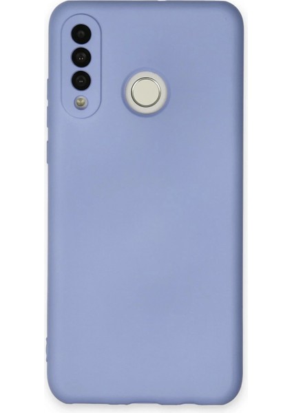 Huawei P30 Lite Kılıf Nano Içi Kadife Silikon - Lila