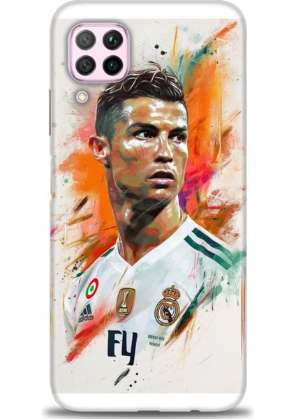 Huawei P40 Lite Kılıf Hd Baskılı Kılıf + Nano Tam Kaplayan Ekran Koruyucu 7