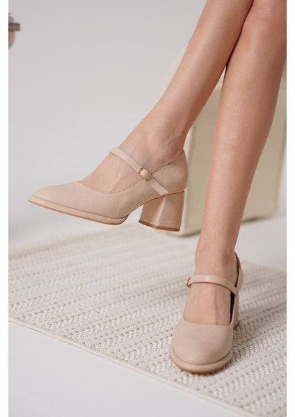 Modaserdem Slay Nude Cilt Kadın Topuklu Ayakkabı fiyatları