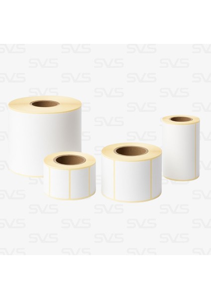 100X100 500 Sarım Termal Barkod Etiketi modelleri