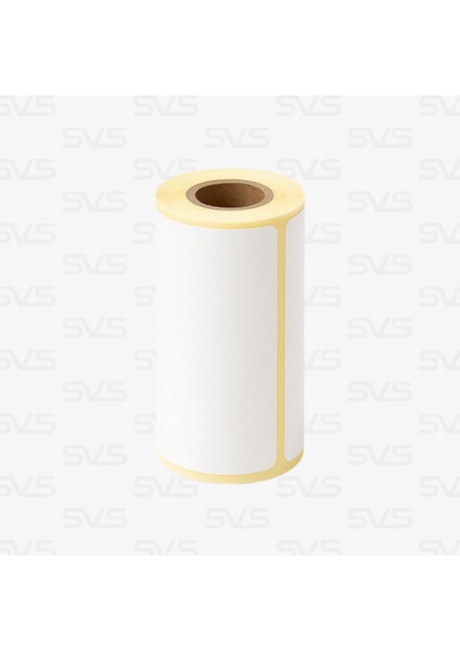 Svs Termal Barkod Etiketi 100x100 mm Plastik Malzeme ile 100 Adet Rulo İç Çapı 26 mm fiyatları