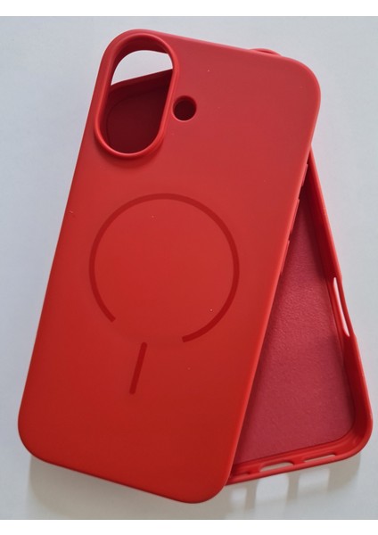 iPhone 16 Magsafe ile Uyumlu Yumuşak Soft Mükemmel Manyetik Esnek Lansman Silikon Kılıf