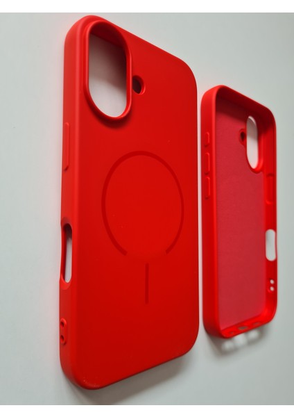 iPhone 16 Magsafe ile Uyumlu Yumuşak Soft Mükemmel Manyetik Esnek Lansman Silikon Kılıf modelleri