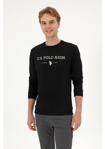 Erkek Siyah Sweatshirt 50313743-VR046