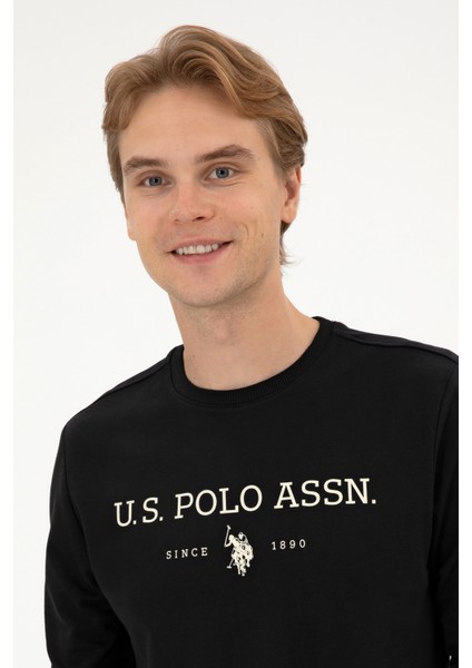 Erkek Siyah Sweatshirt 50313743-VR046 fiyatları