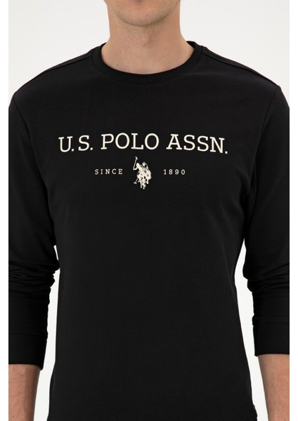 Erkek Siyah Sweatshirt 50313743-VR046