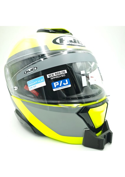 Hjc I91 Kask Uyumlu Chinmount Aksiyon Kamera Çene Bağlantı Aparatı Seti