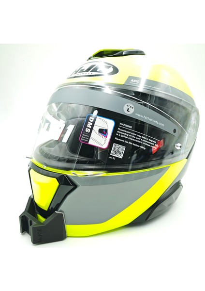 Hjc I91 Kask Uyumlu Chinmount Aksiyon Kamera Çene Bağlantı Aparatı Seti