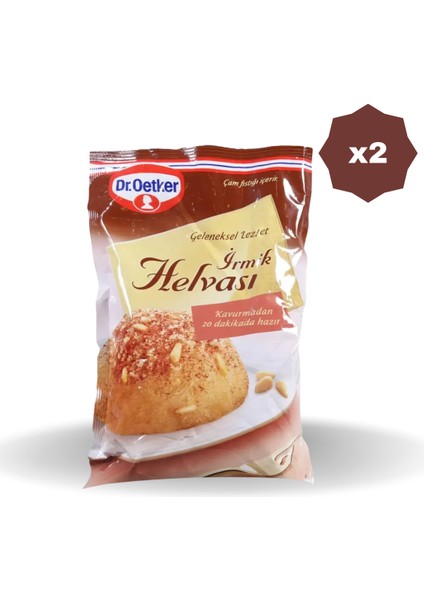Irmik Helvası 400GR - (2 Adet)