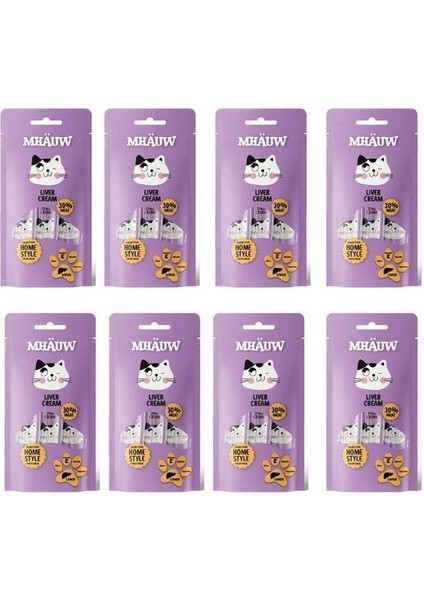 Ciğerli Sıvı Kedi Ödülü 15GR 4lü x 8 Adet