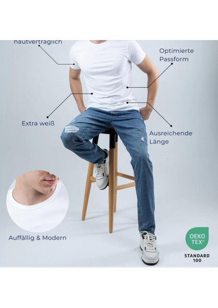 Skıpper Wear Tişört Atlet Pamuklu Esnek Yuvarlak Yaka - 3'lü Paket , Erkek Atlet / Fanila T-Shirt Tipi fiyatları