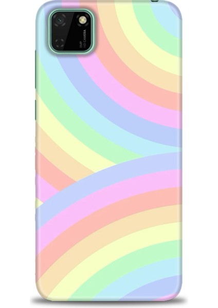 Huawei Y5P Kılıf Hd Baskılı Kılıf + Nano Tam Kaplayan Ekran Koruyucu 425