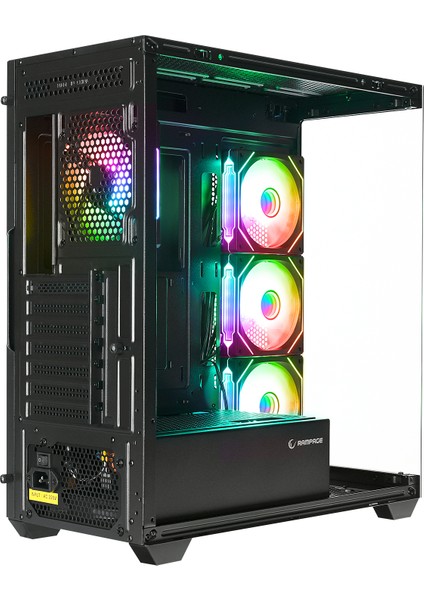 Hydra V4 750W 80 Plus Bronze Siyah 4X12CM Rgb Fan Atx Mid-T Gaming Oyuncu Kasası fiyatları
