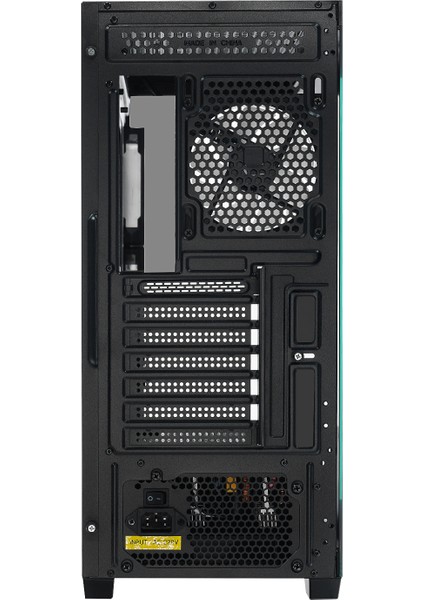 Hydra V4 750W 80 Plus Bronze Siyah 4X12CM Rgb Fan Atx Mid-T Gaming Oyuncu Kasası