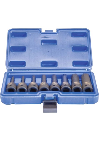 NCSETU12AL 1/2'' Allen Uzun Lokma Seti 8 Parça