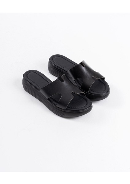 Modaserdem Borlina Siyah Hakiki Deri Terlik fiyatları